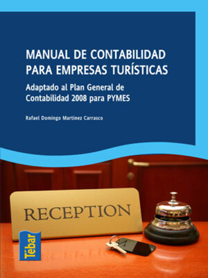 cover image of Manual de contabilidad para empresas turísticas